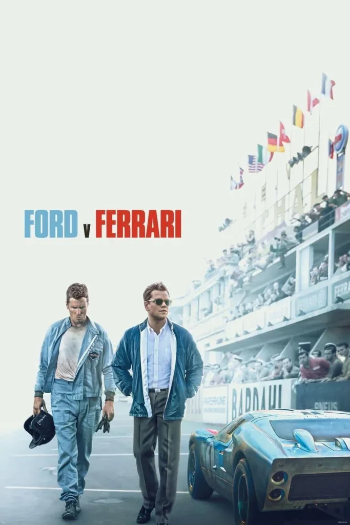 Poster for the movie "Ford v Ferrari"