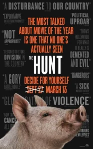 Poster for the movie "The Hunt"