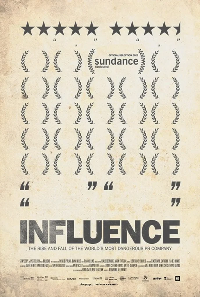 Poster for the movie "Influence"