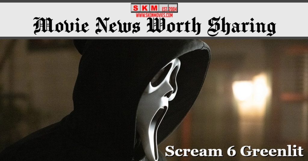 Featured image for news article about Scream 6 being greenlit