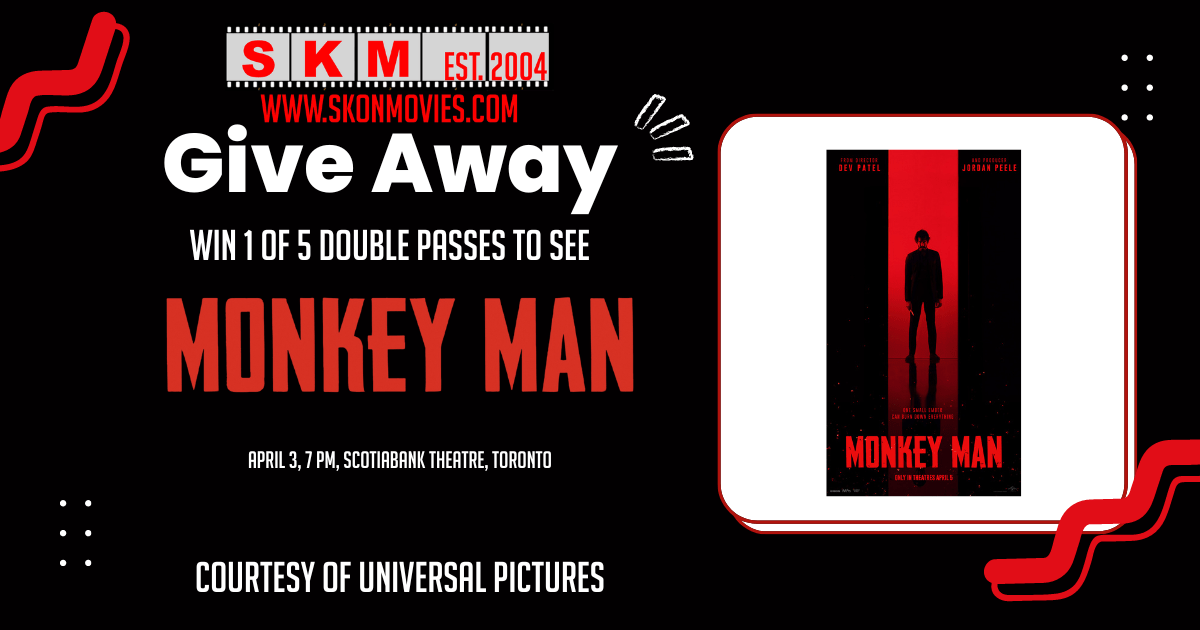 Monkey Man Giveaway